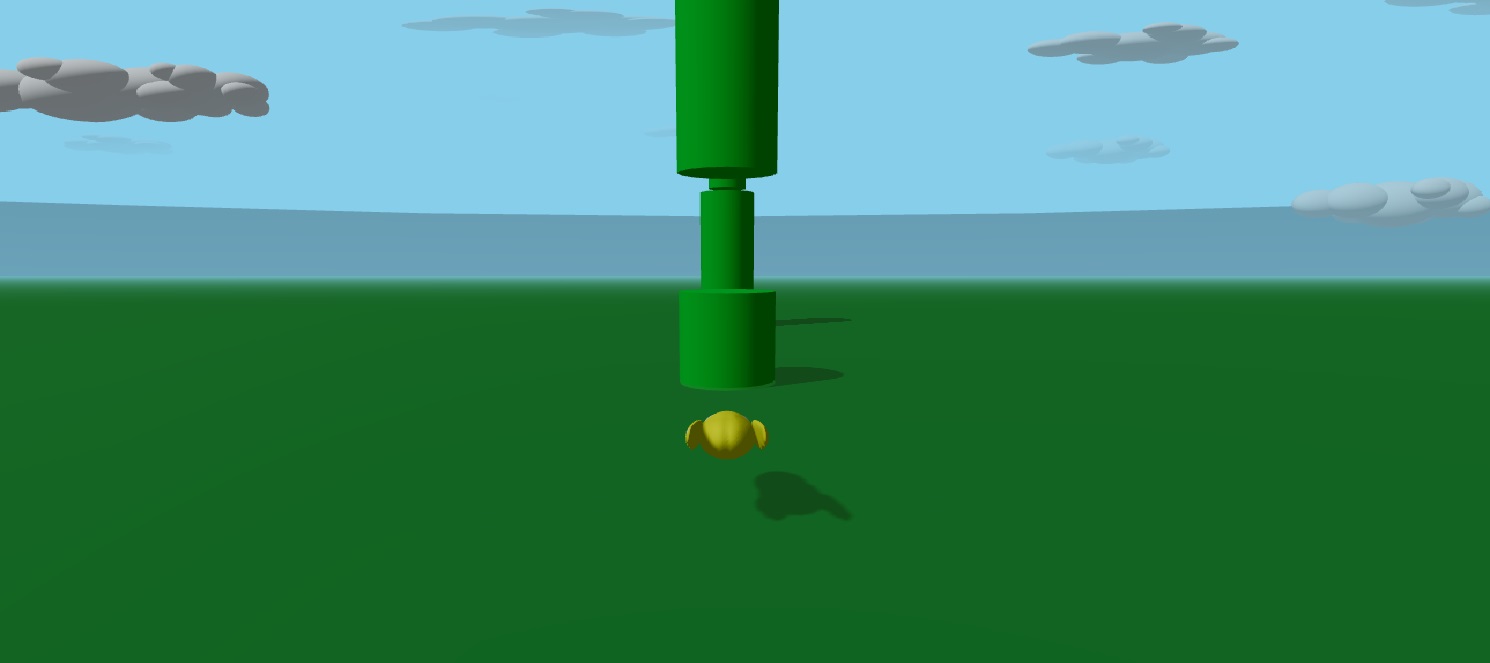 Flappy Bird 3D by @notpurav