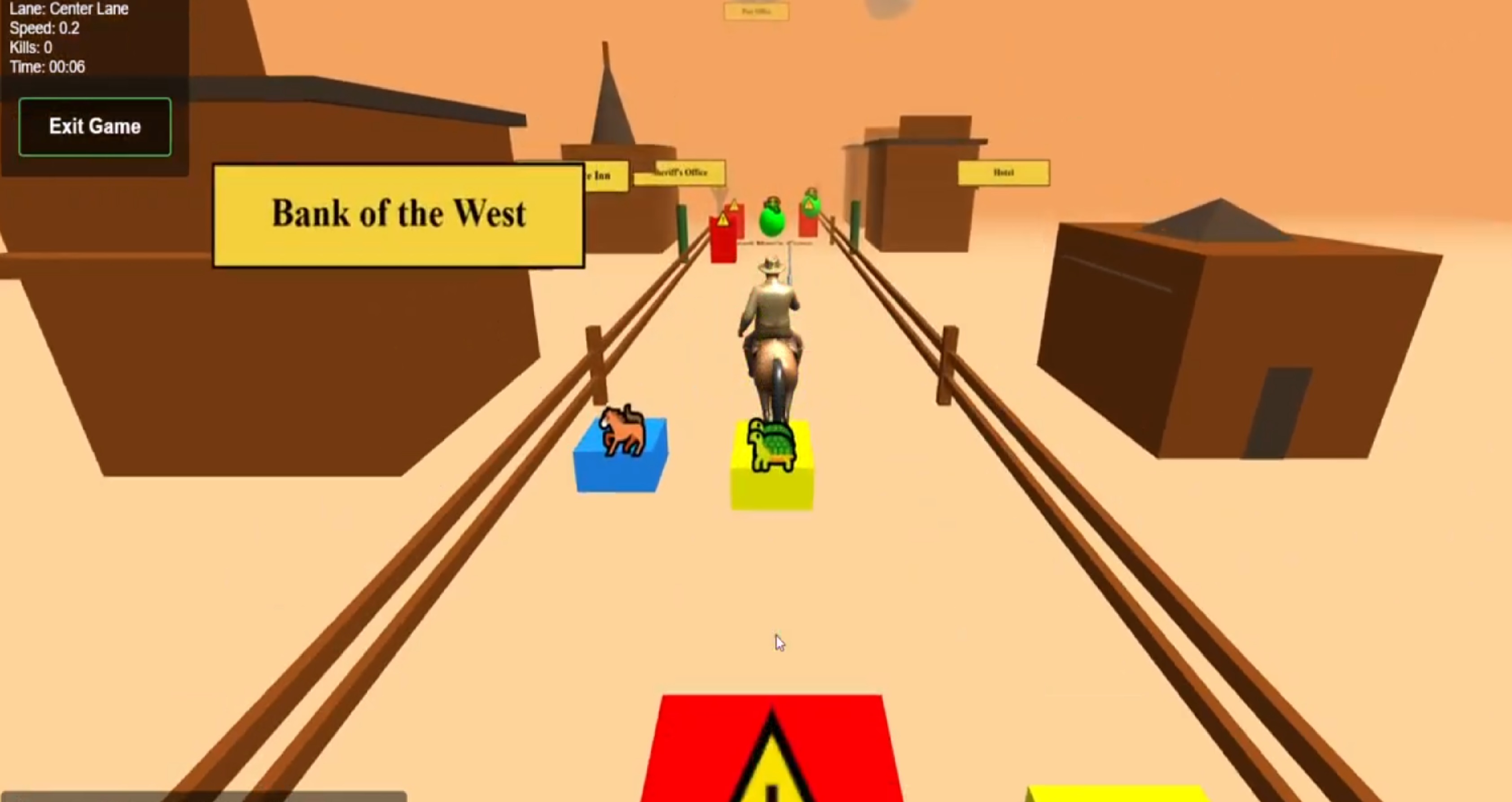 Cowboy Shooter by @pseudokid