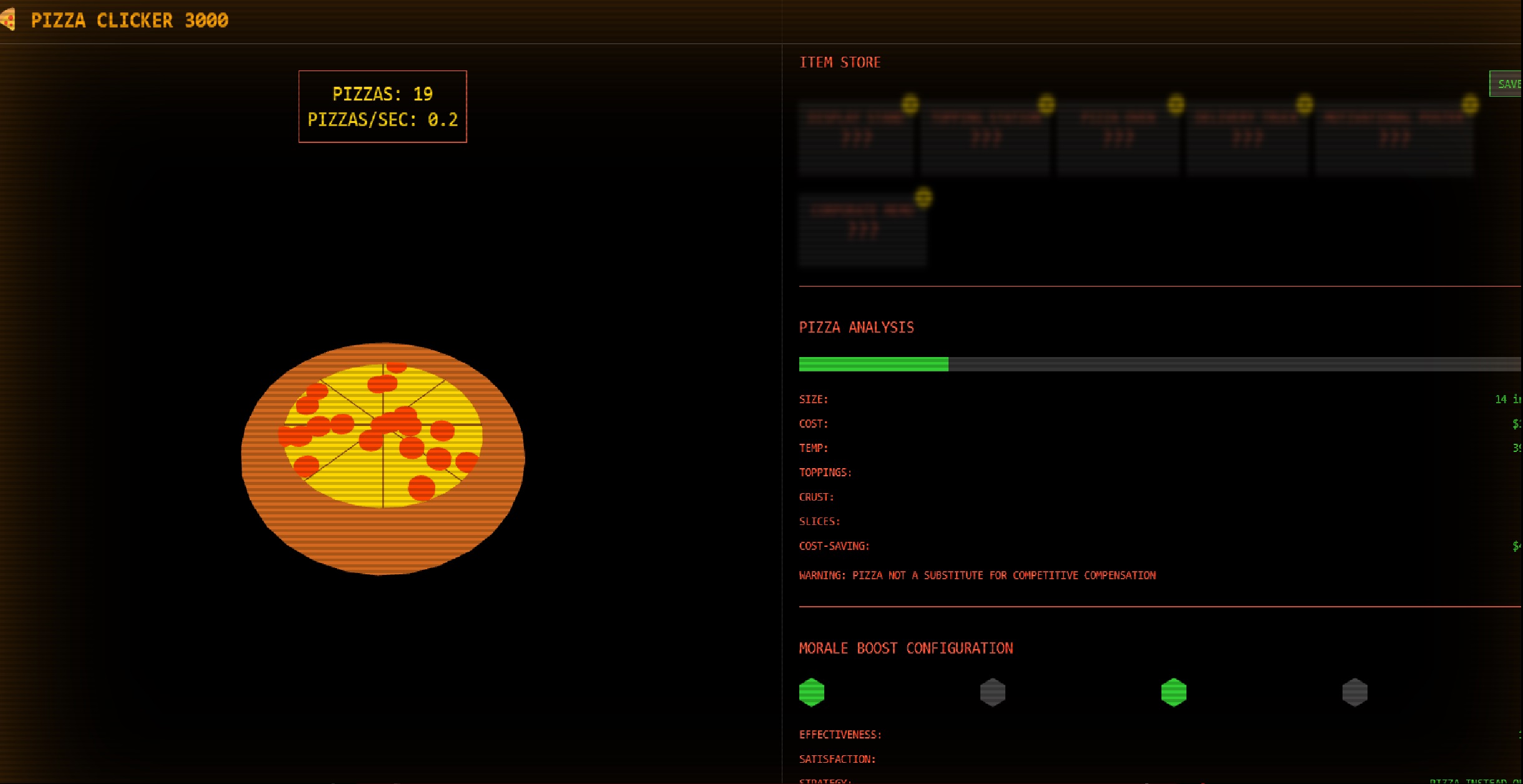 Pizza Clicker by Stetson