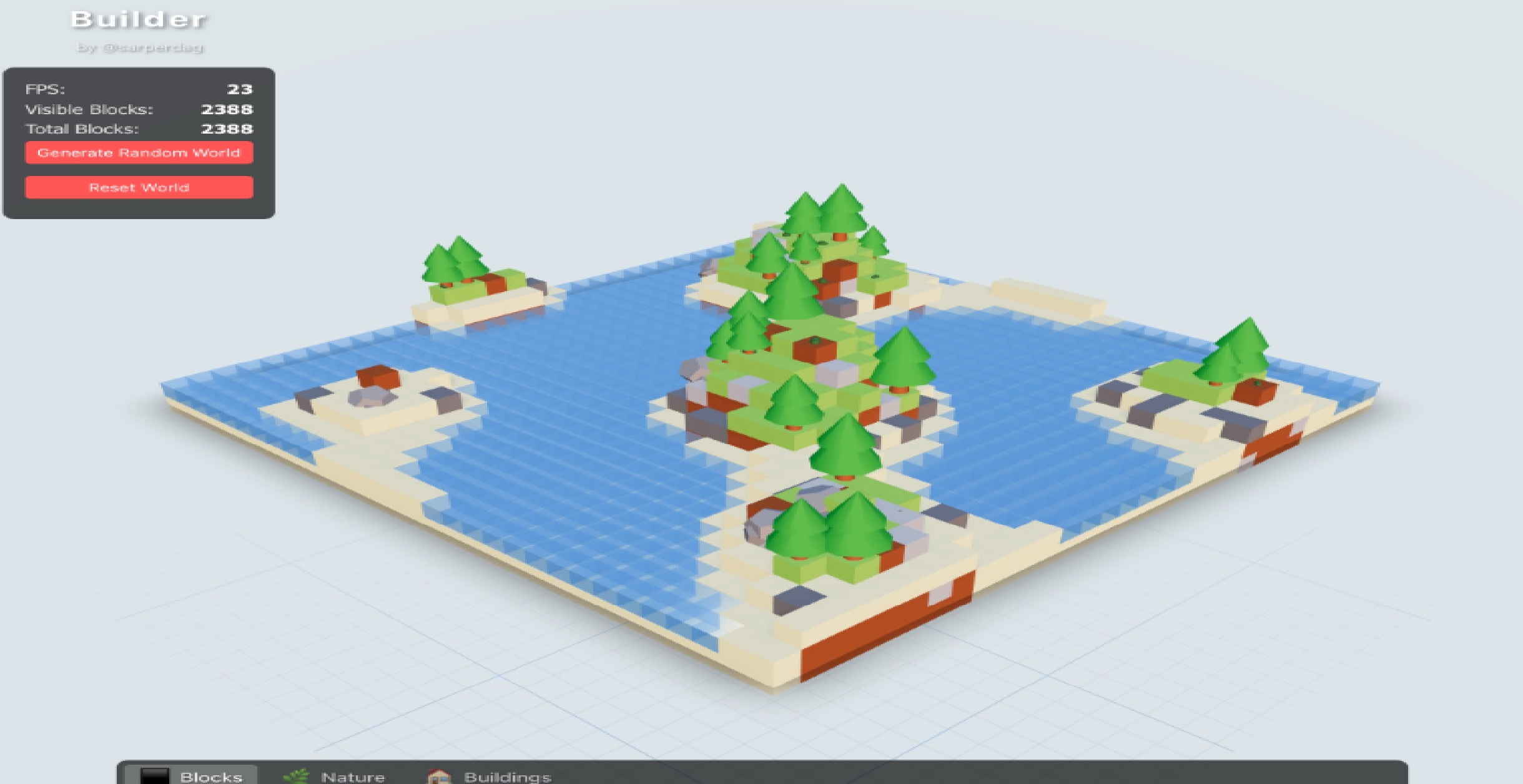 World Builder by @sarperdag