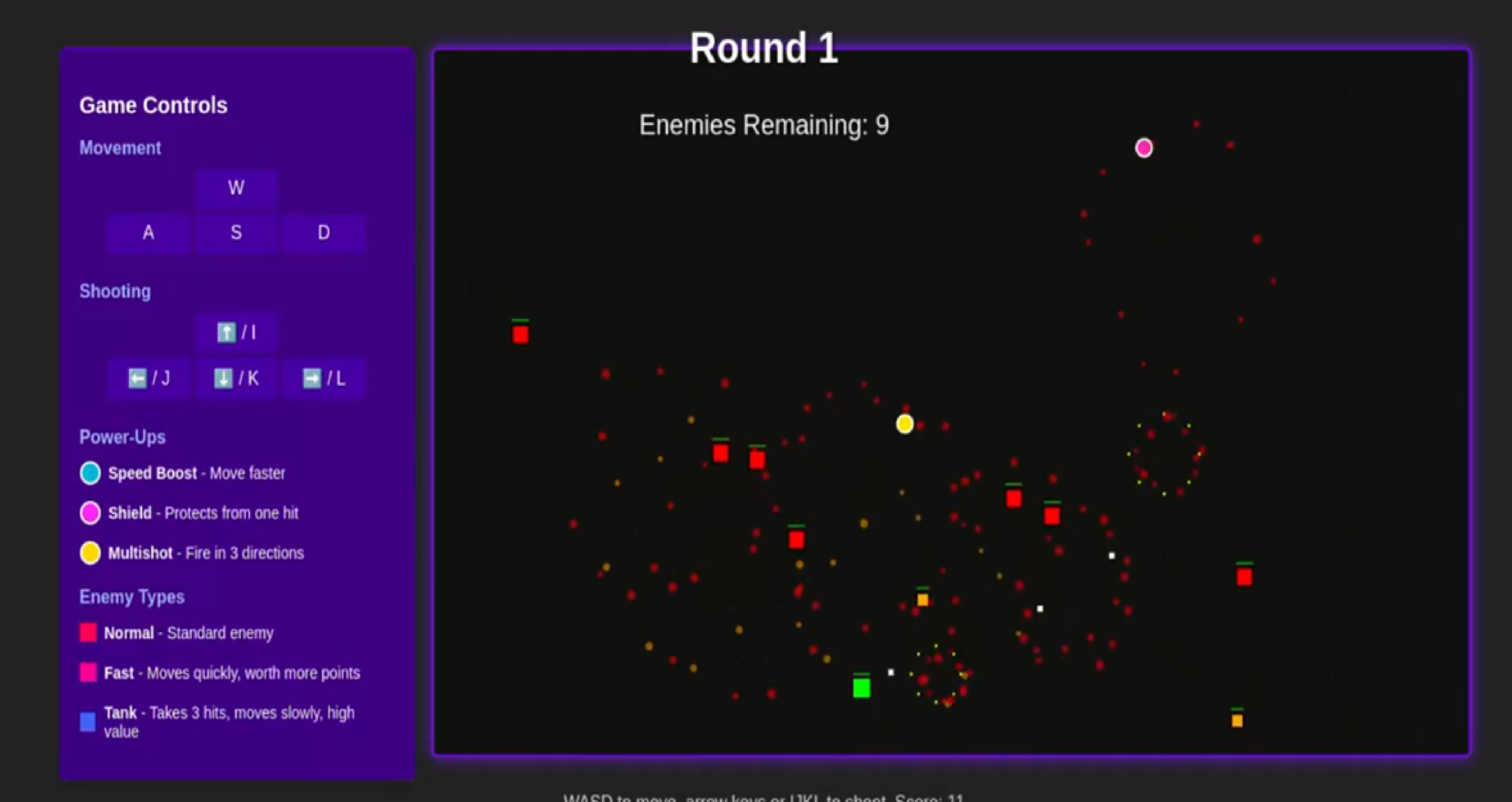 Multiplayer Square Shooter by @bladeemaxxi