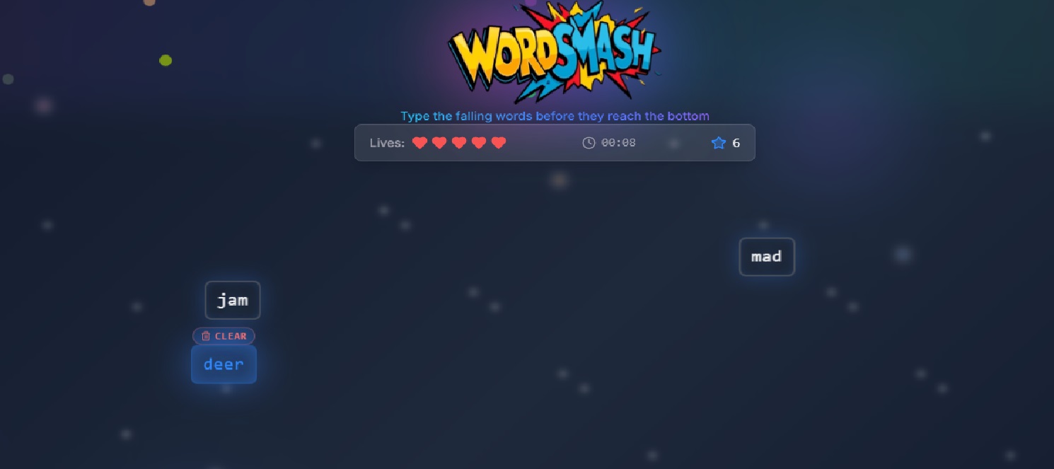 Word Smash by @apsquareddev